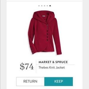 Women’s Small MARKET & SPRUCE Thebes Jacket
